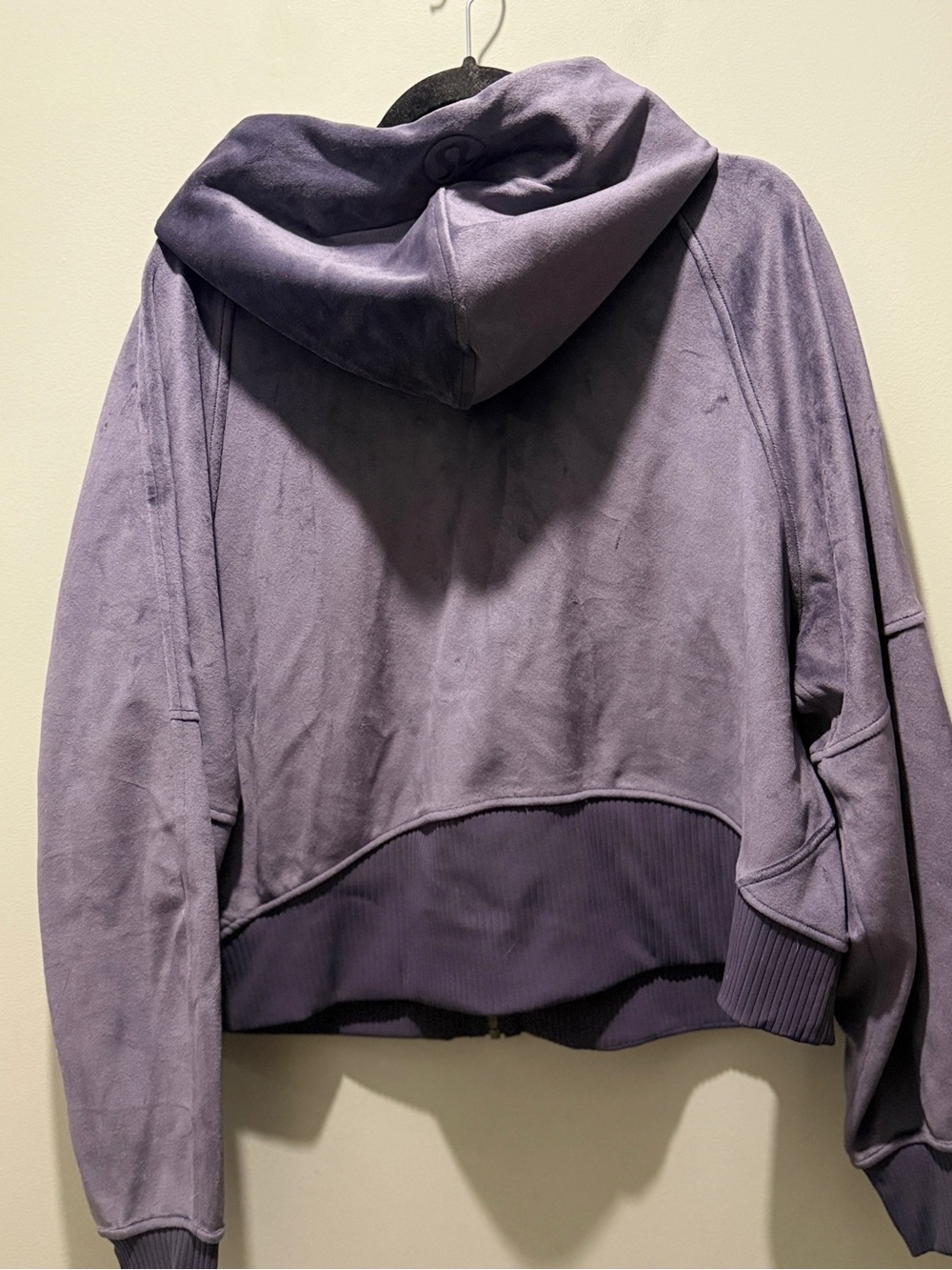 Lululemon Scuba Oversized Full-Zip Hoodie Velvet -Nightfall - Picture 7 of 9